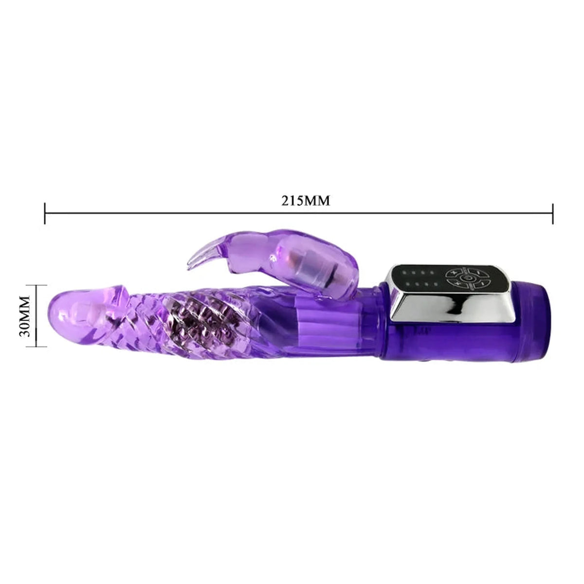 Vibrador rabbit Enthustasm Cowboy 4 12 funções – rotativo | Baile