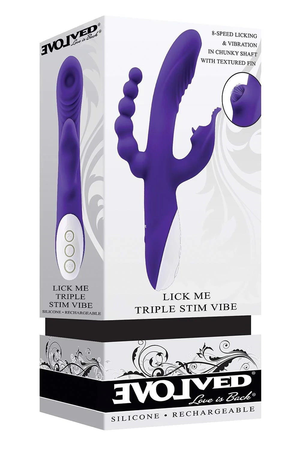 TRIPLE STIM VIBE LICK ME ÉVOLUÉ