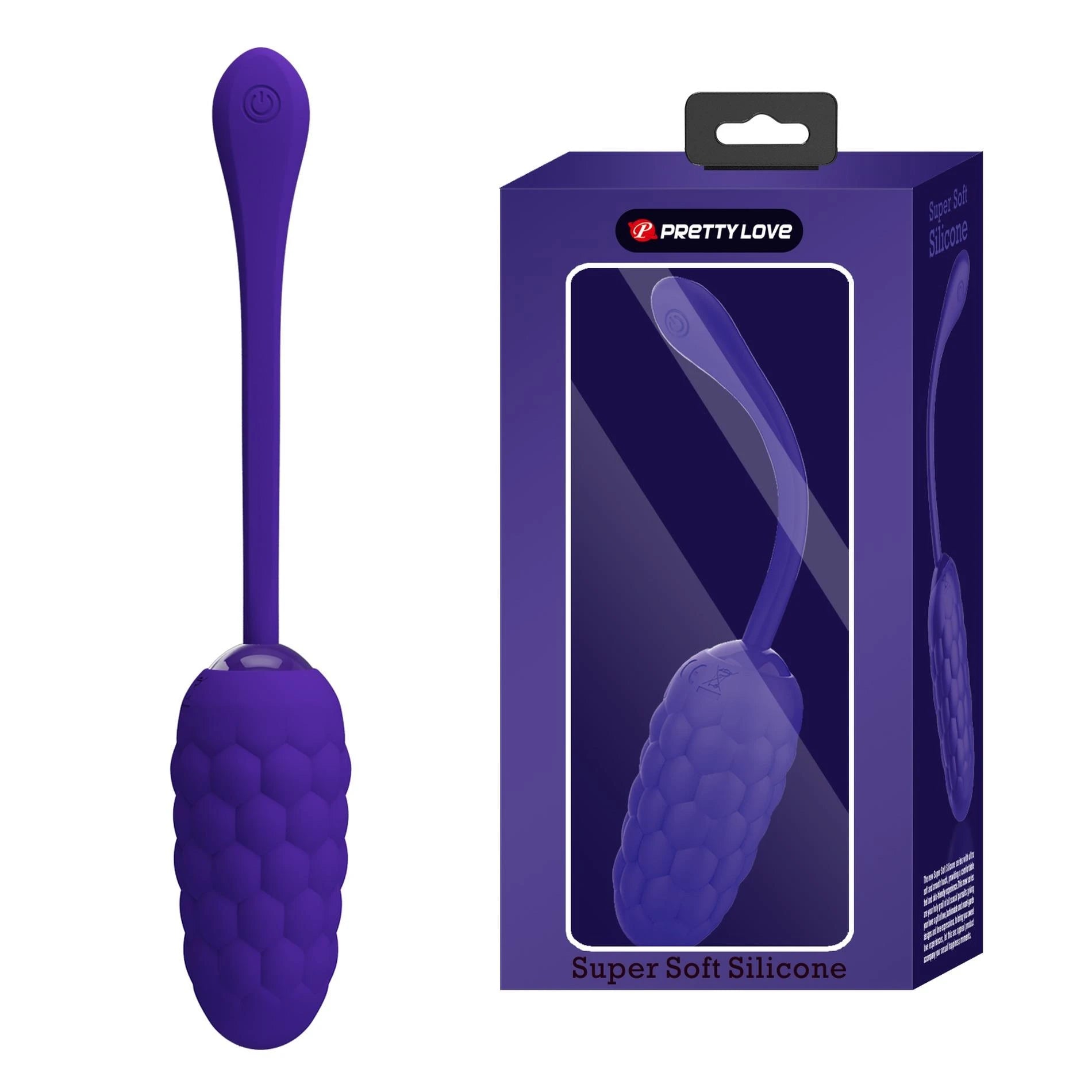 PRETTY LOVE - MARINA EGG Violet 12 fonctions vibrantes