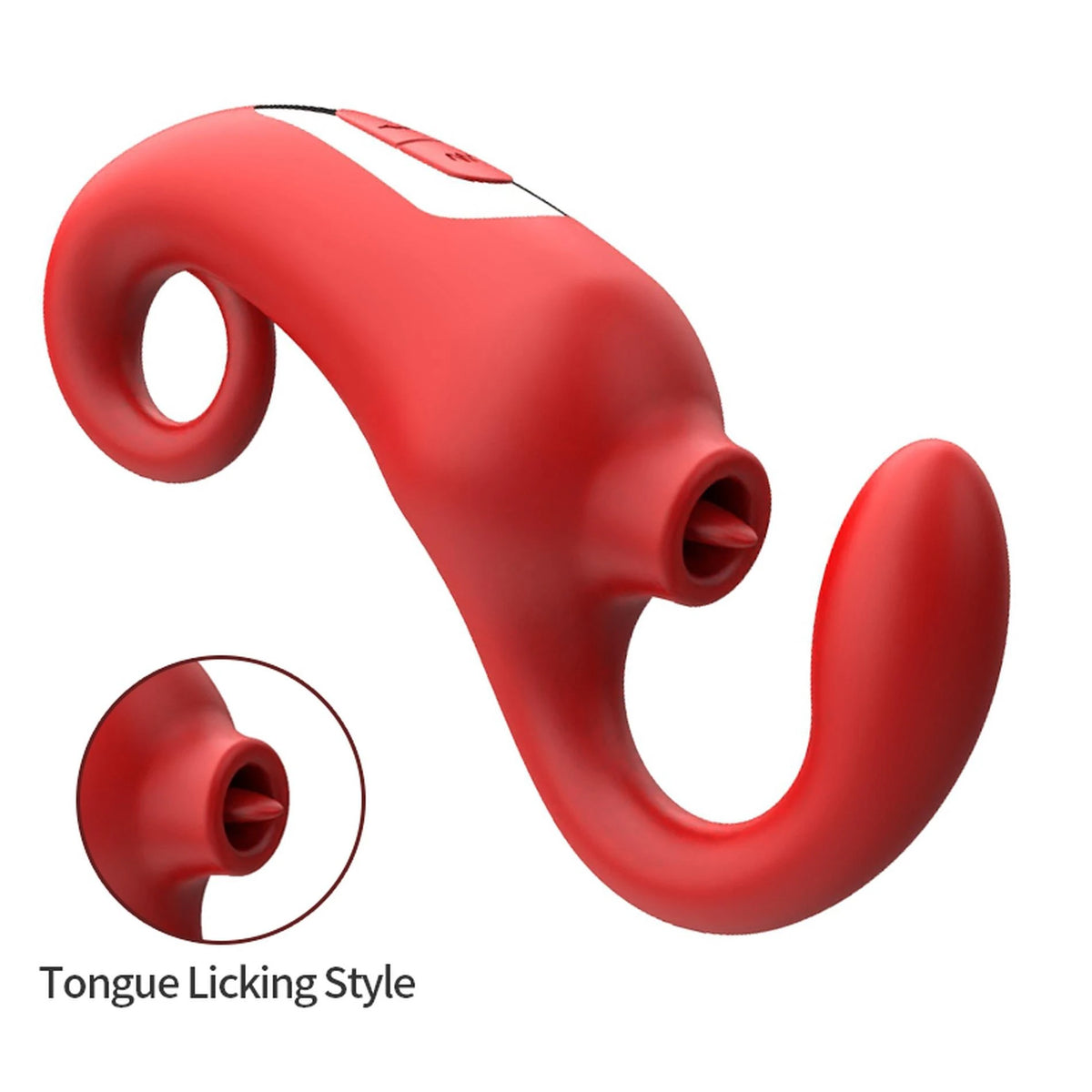 Stimolatore clitorideo Merfi licking 10 funzioni – ricaricabile | Favorites