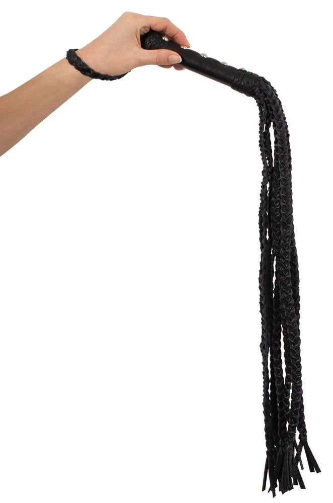 Fouet en cuir CatONine