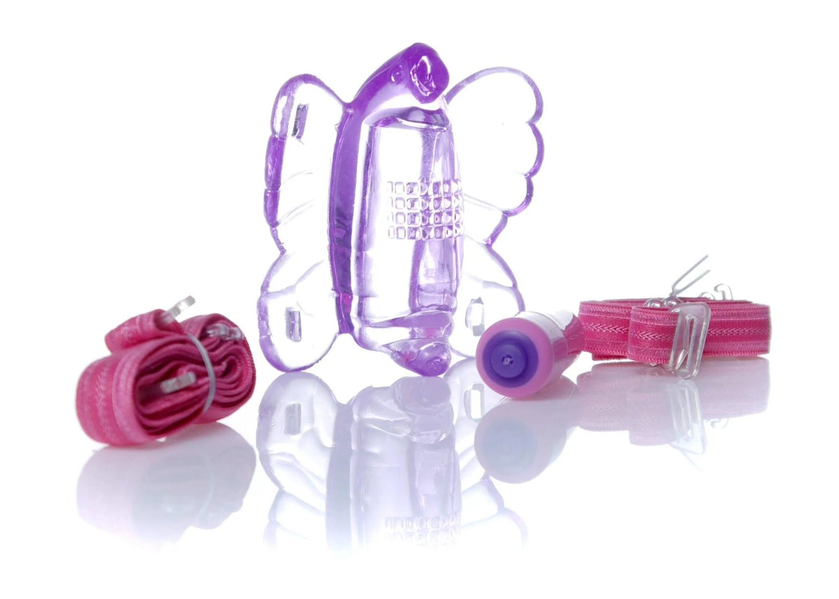 Stimolatore clitorideo Butterfly – viola | Favorites