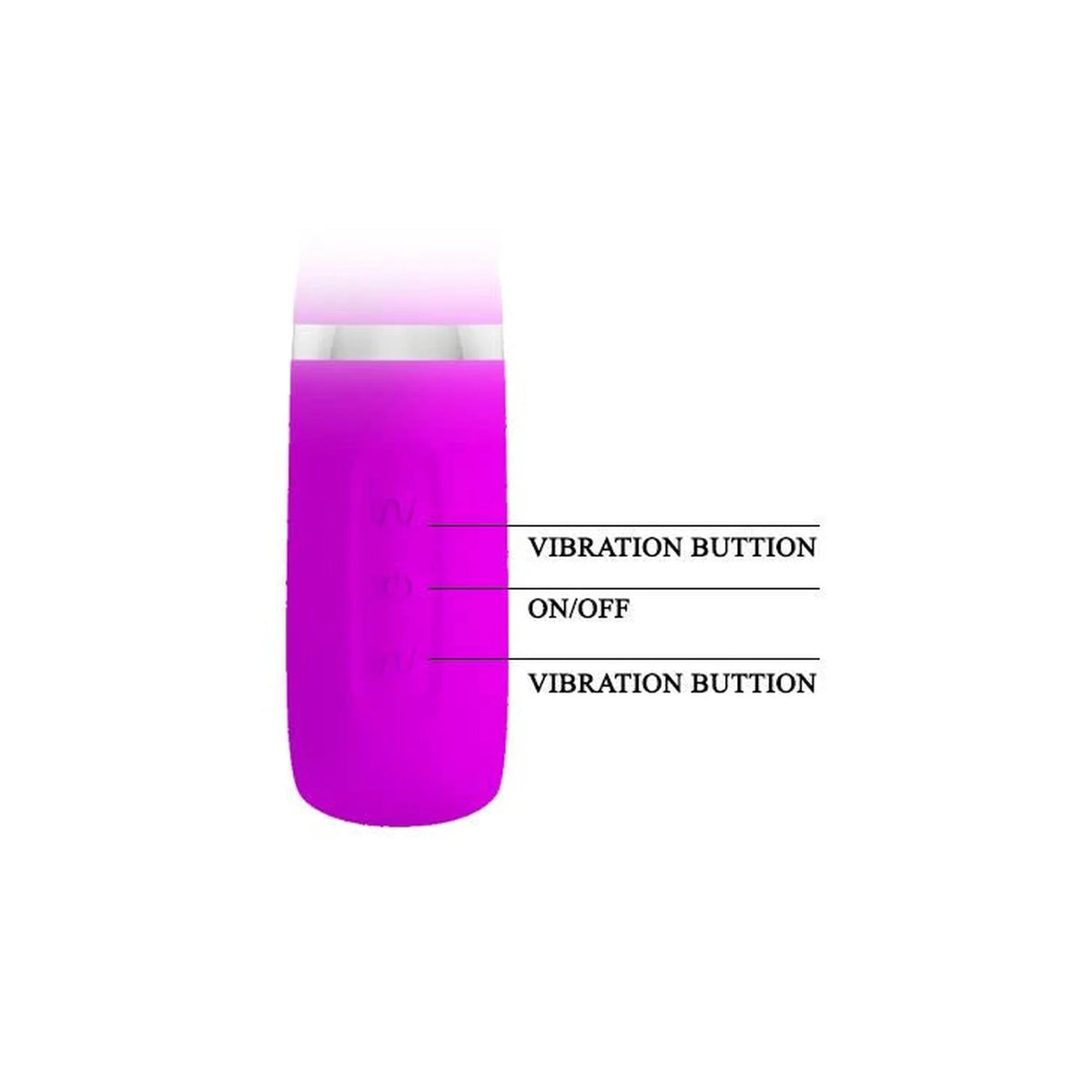 Rabbit-Vibrator Prescott 7 Funktionen – wiederaufladbar | Pretty Love