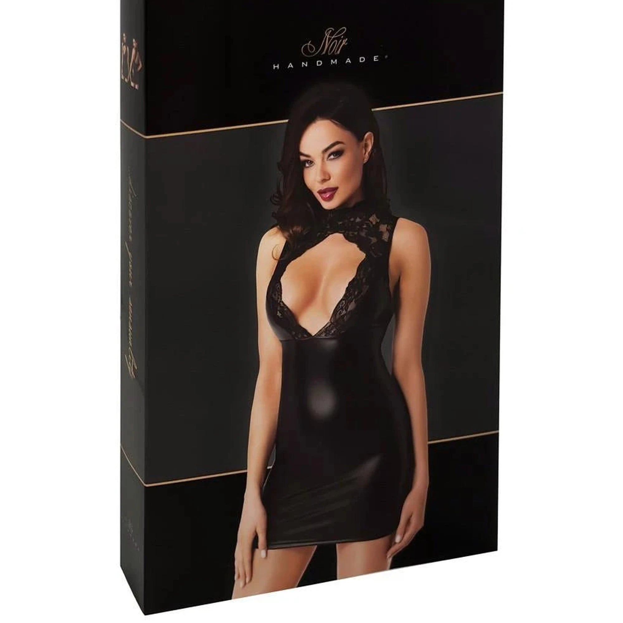 Robe Noire Dentelle XL
