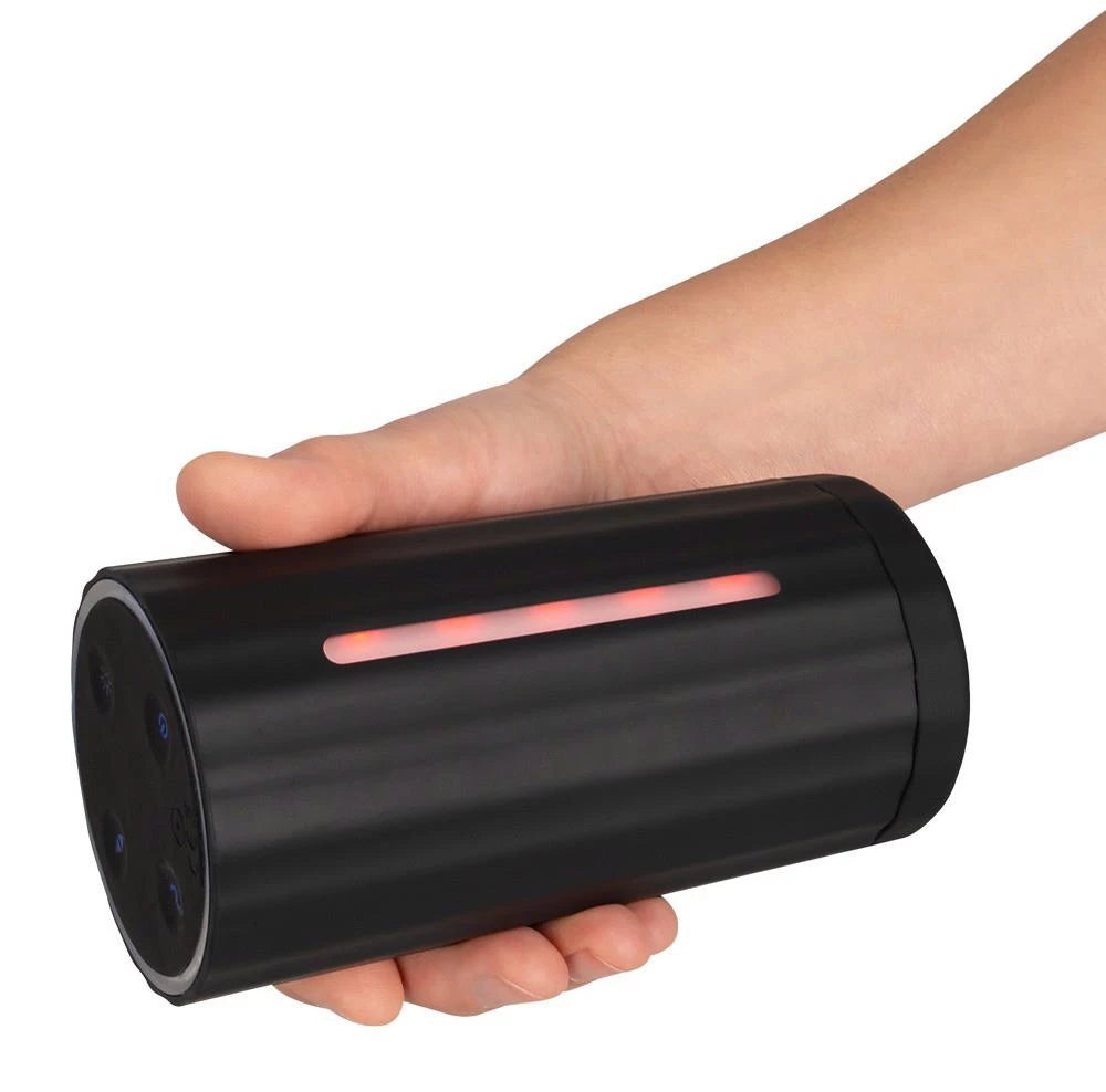 Masturbator Blow Job 3 functions – rechargeable, black | Rebel