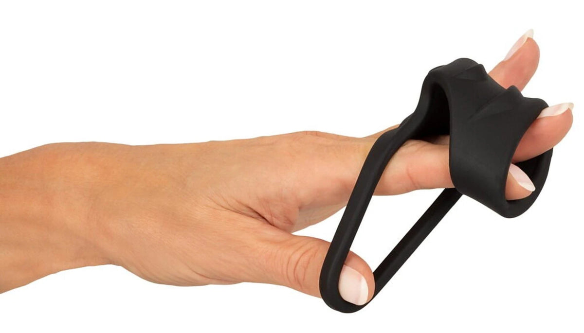 Anello fallico – nero 8 cm | Erecto