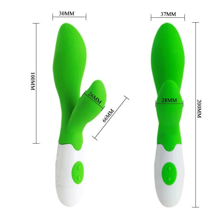 Vibromasseur point G Owen 30 fonctions – vert | Pretty Love