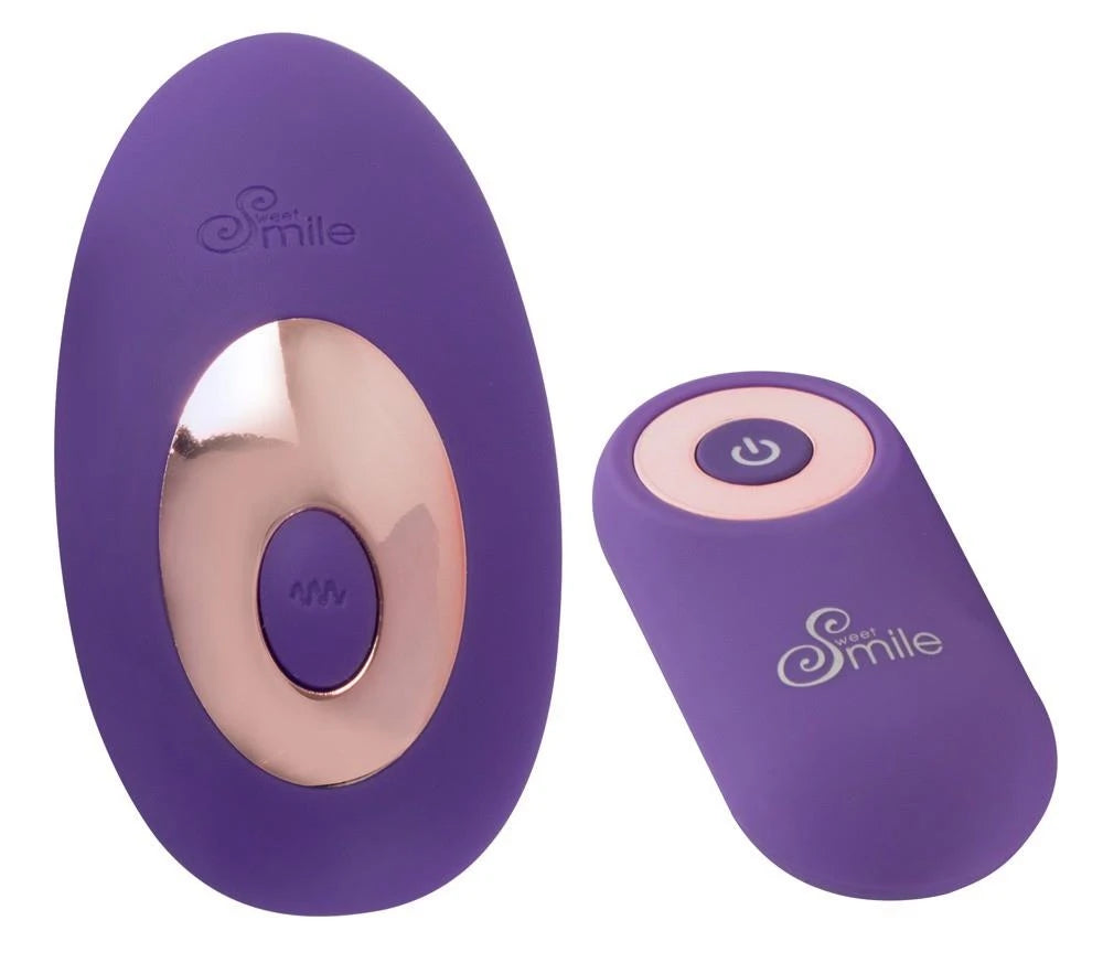 Csikló stimulátor 8.8 cm – távirányítós, lila | Sweet Smile