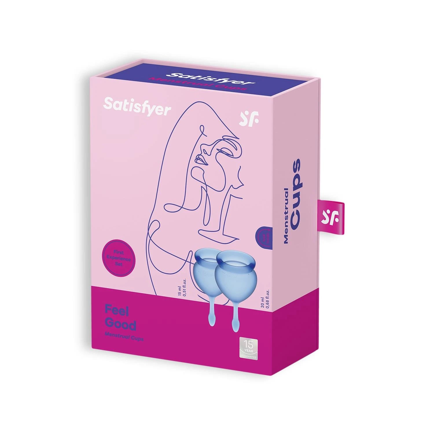 Coupe menstruelle Feel Good bleu foncé