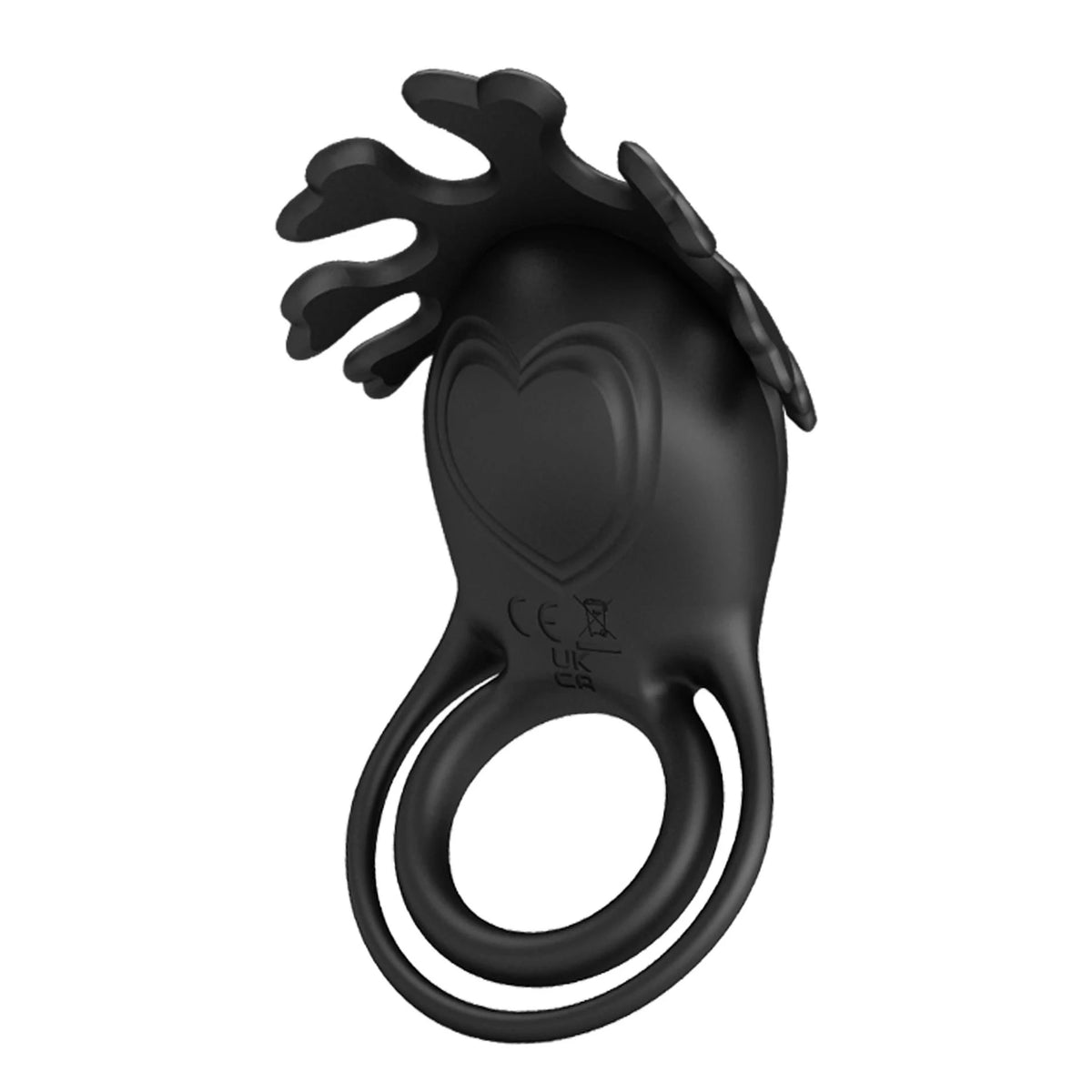 Anello fallico Vibrant Ruben 7 funzioni – ricaricabile, vibrante, nero | Pretty Love