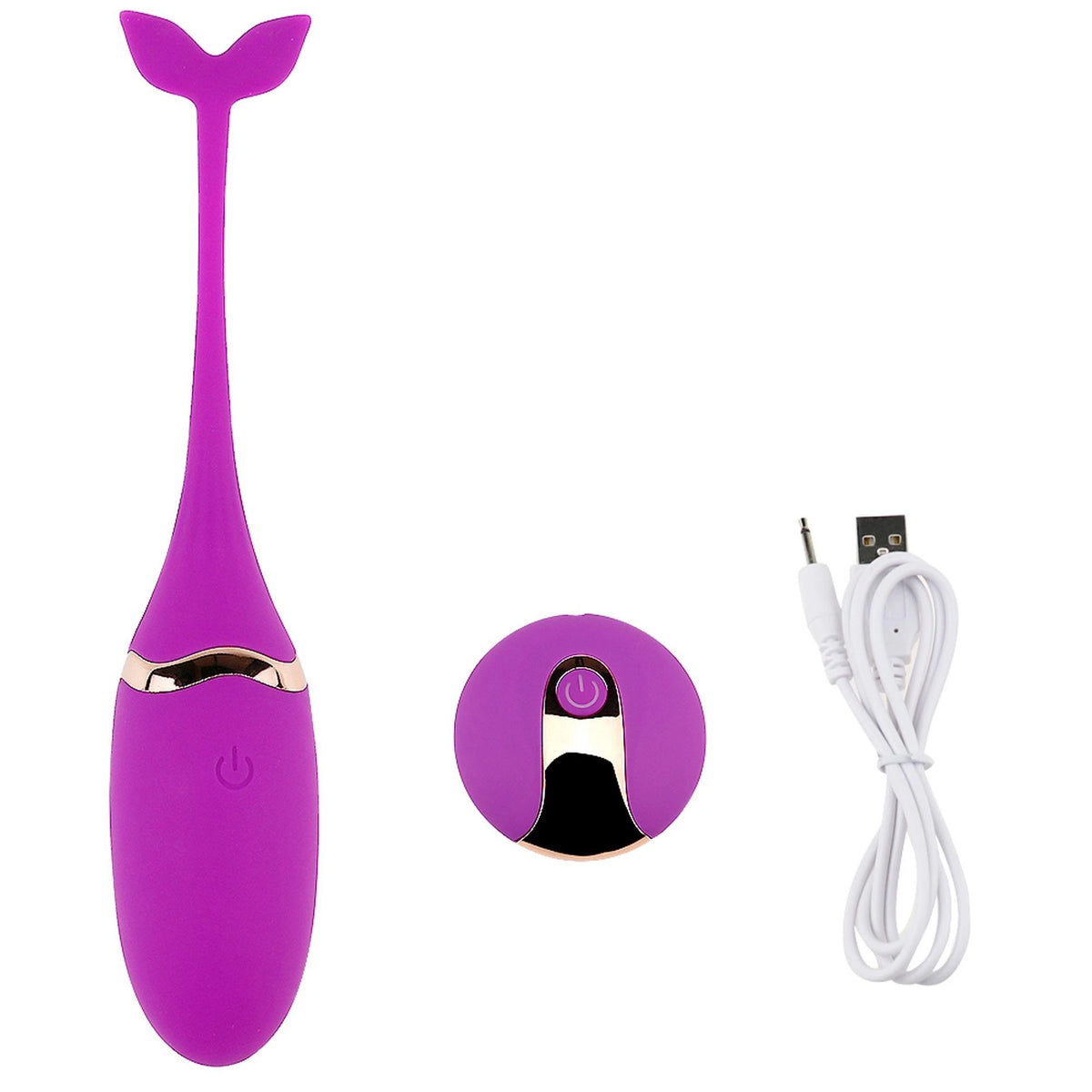 Ovetto vibrante Vibratong 15.3 cm – con telecomando, ricaricabile, viola | Favorites