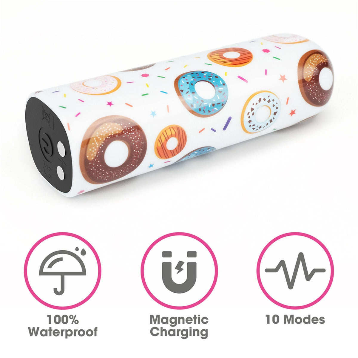 Mini vibromasseur Donut 8.5 cm – rechargeable | Lovetoy