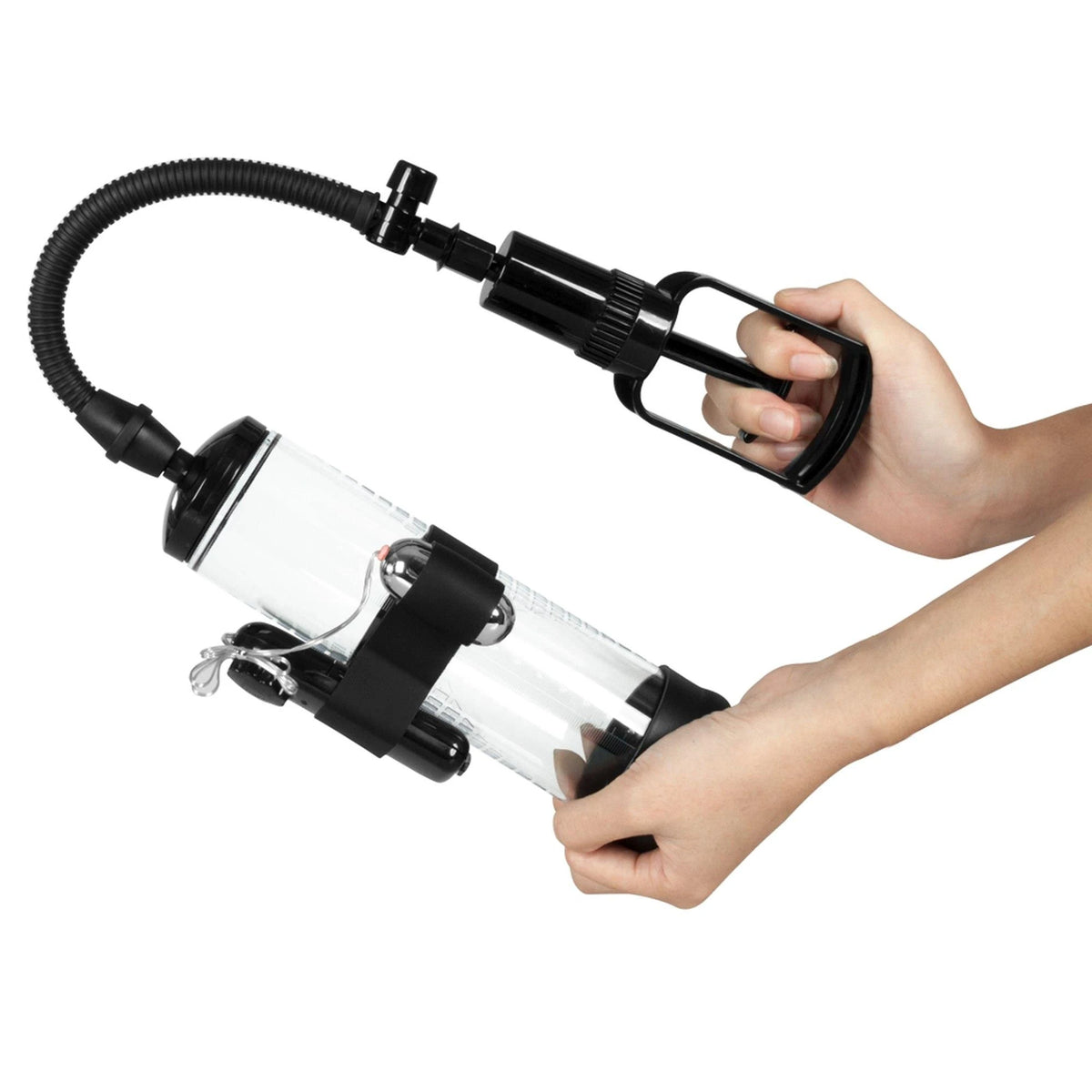 Bomba de pénis Powerpump MAX Black&Clear – transparente | Favorites