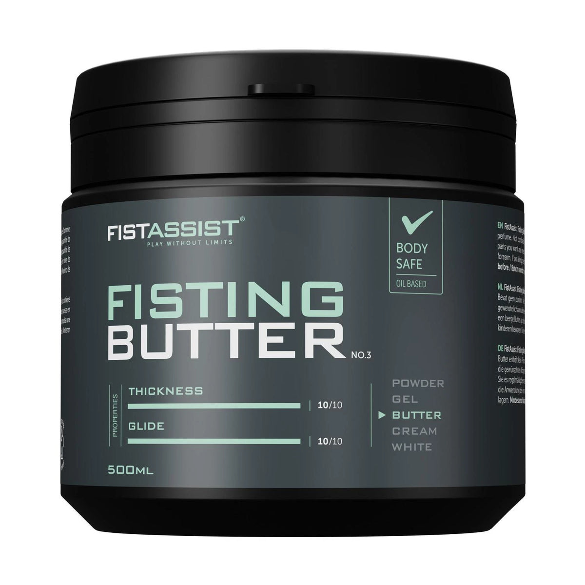 Lubrificante Fist Assist Fisting Butter 500 ml | Cobeco