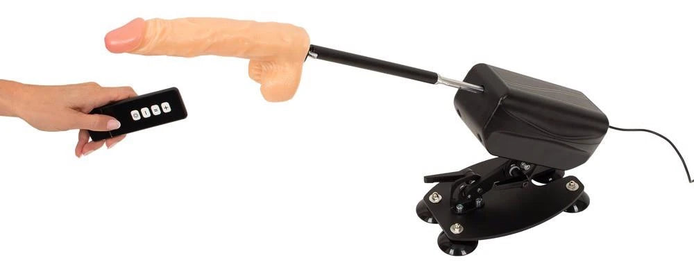 Sex machine Fucking 33 velocità – con telecomando, nera | The Banger