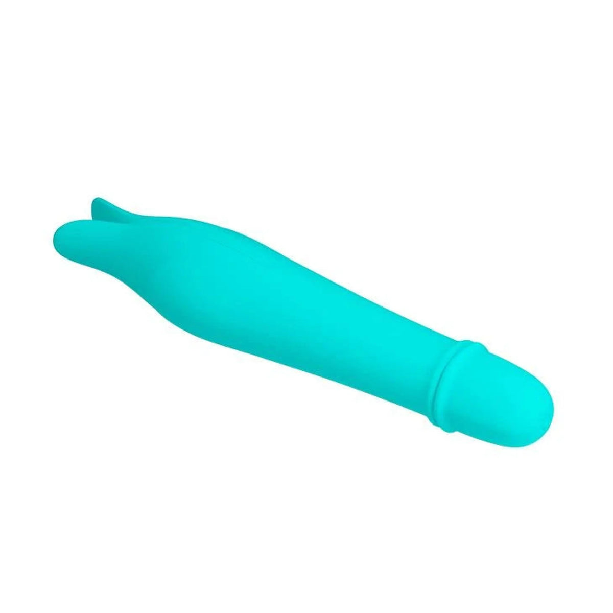Mini vibrador Valentine 7 funciones – recargable, azul claro | Pretty Love