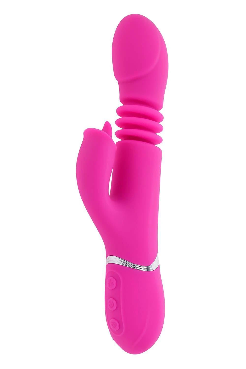 Vibratore punto G Dragon 14 cm – ricaricabile, rosa | Evolved