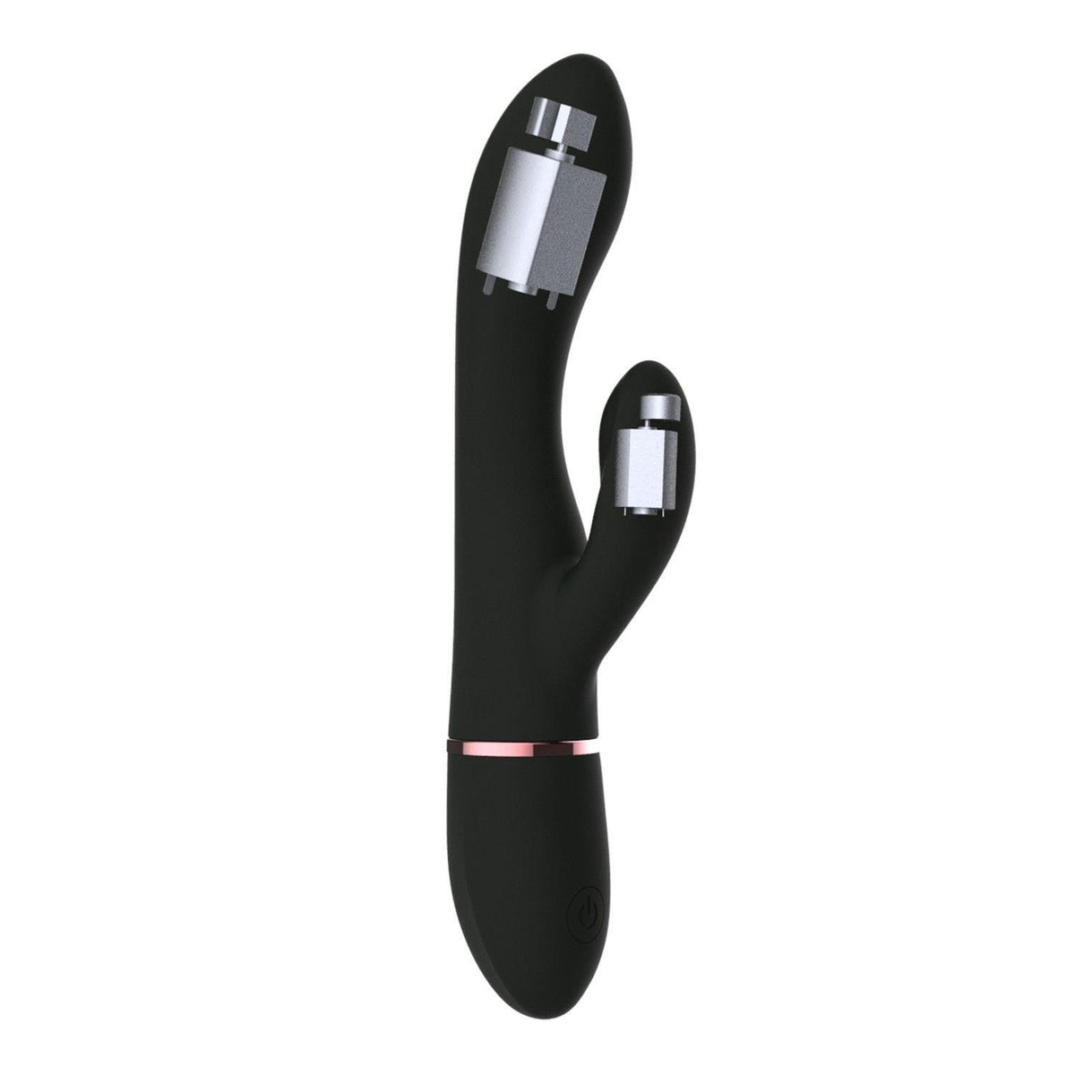 Vibratore rabbit Glam – ricaricabile, nero | Dorcel