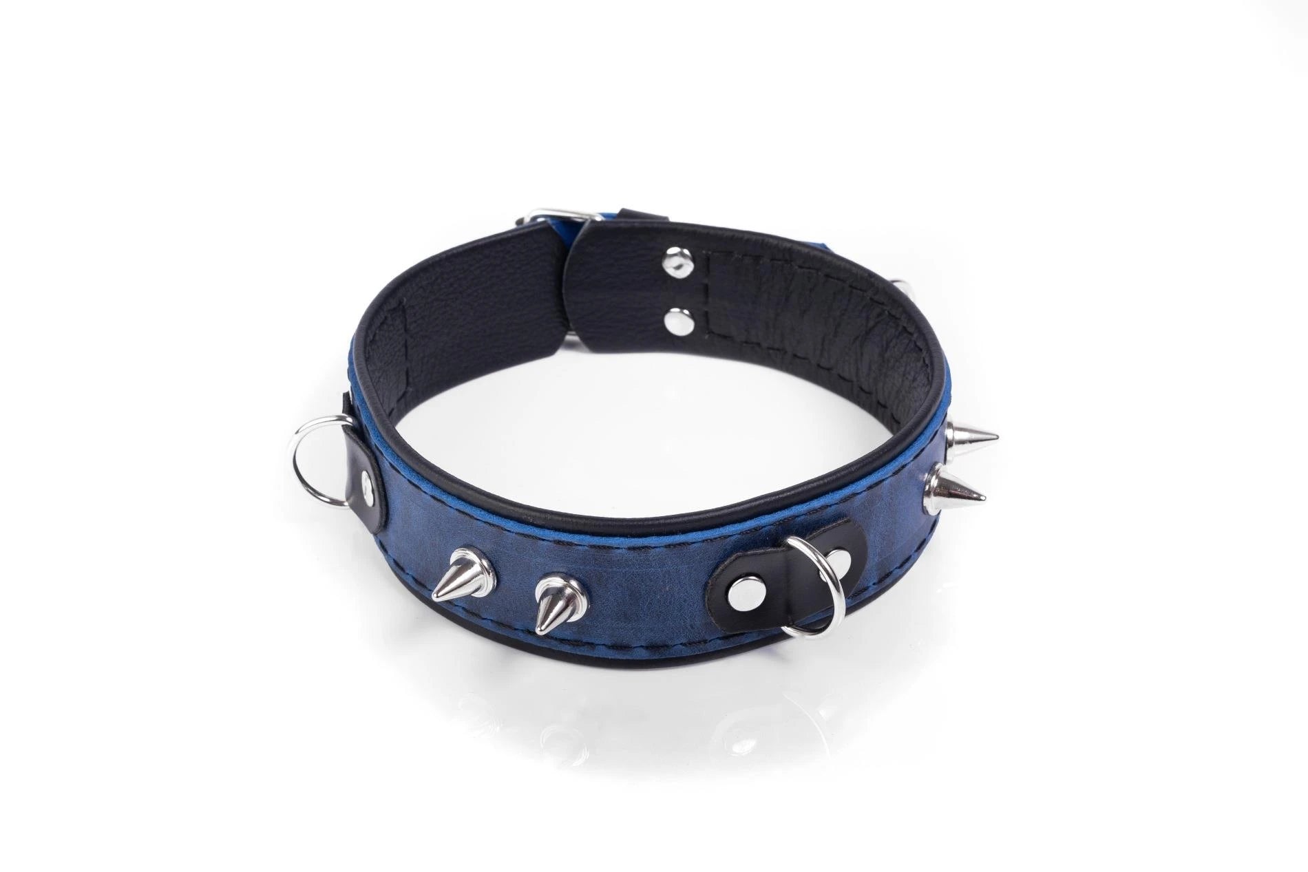 Collier - Collier Crazy Horse Bleu, Grande