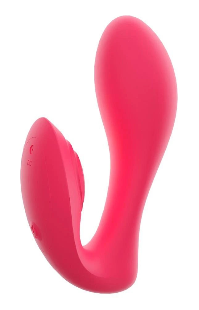 Vibrador punto G 10 funciones – con mando a distancia, rosa 12.8 cm | Sweet Smile