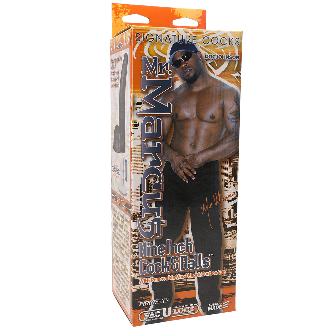 Mr. Marcus - Godemiché réaliste avec testicules - 9 / 22 cm