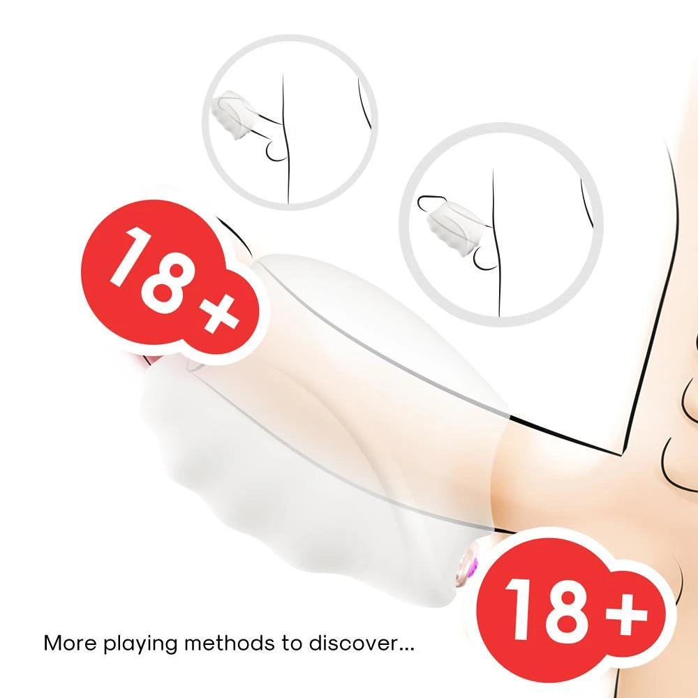 Masturbator Master 10 functions – rechargeable, vibrating, white | Favorites