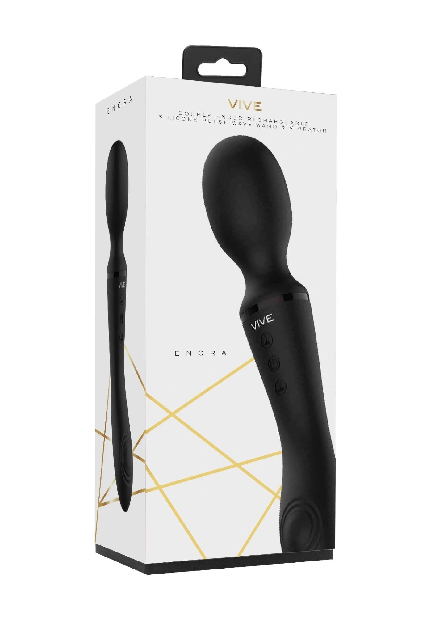 Enora - Wand Vibrator - Black