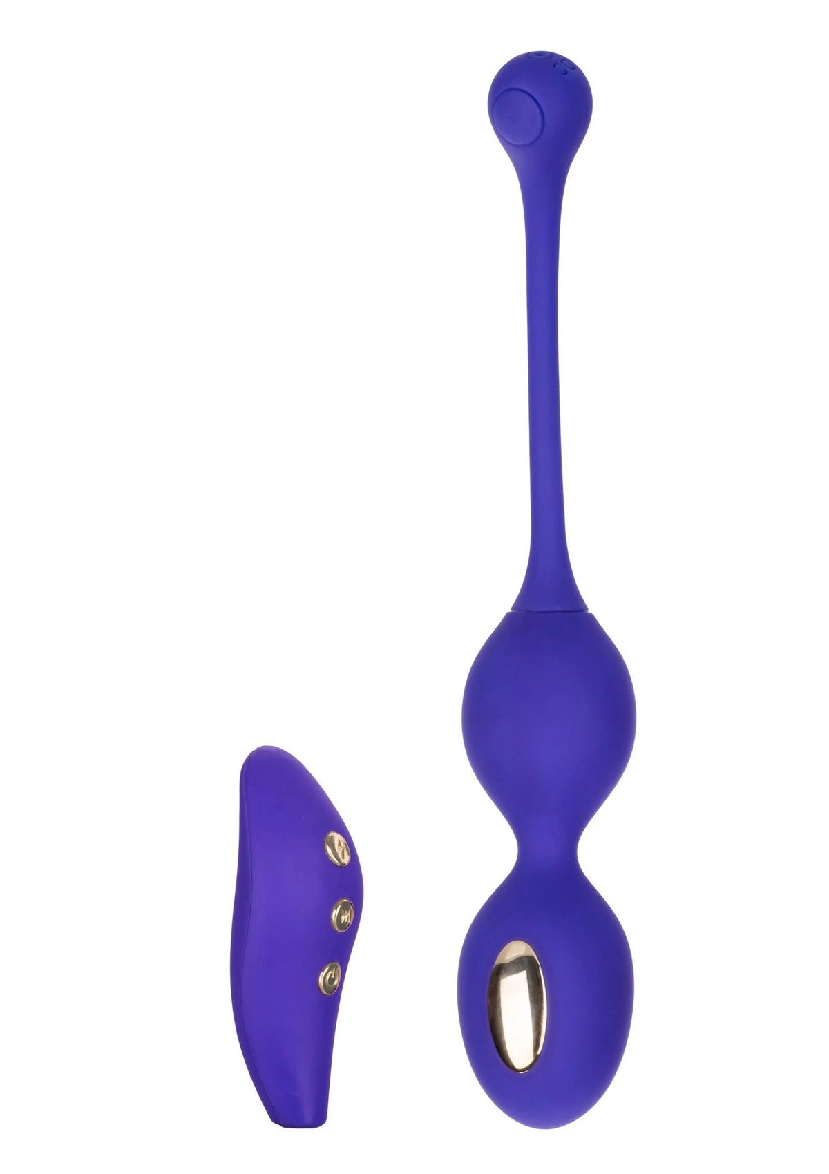 Palline vaginali Estim Exerciser 7 funzioni – doppia, blu | Calexotics