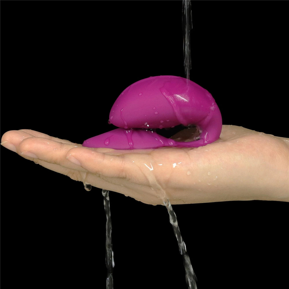 Clitoral stimulator Sensual Rush 11 functions – double, purple | Lovetoy