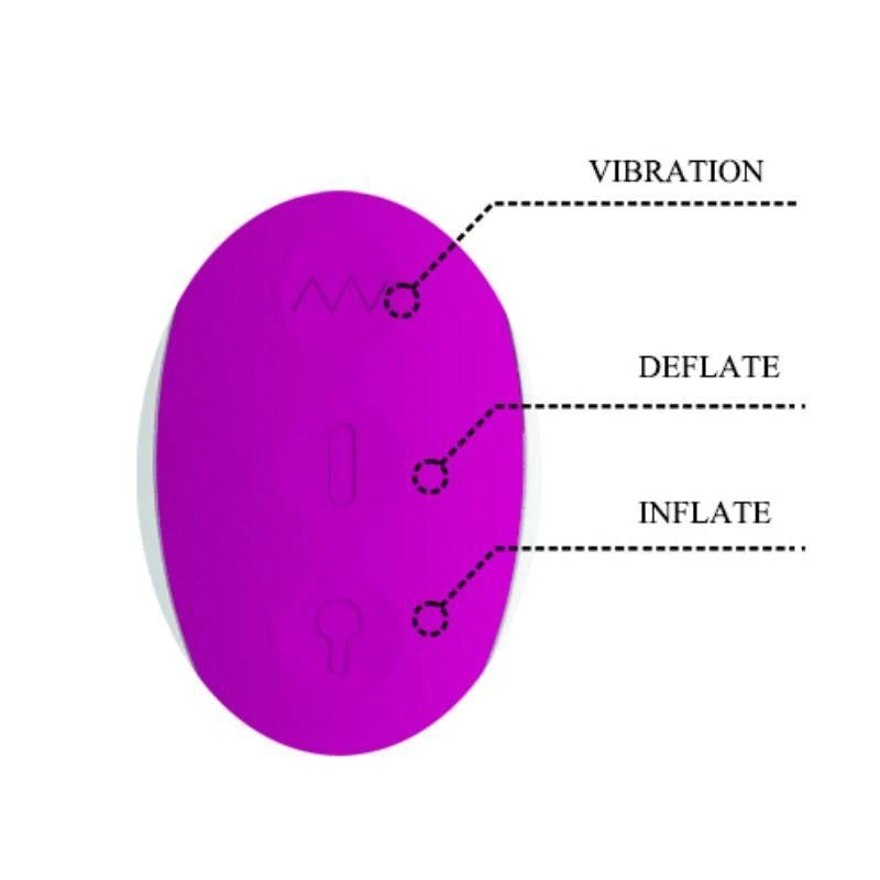 G-Punkt-Vibrator Dempsey 7 Funktionen – wiederaufladbar, rosa | Pretty Love
