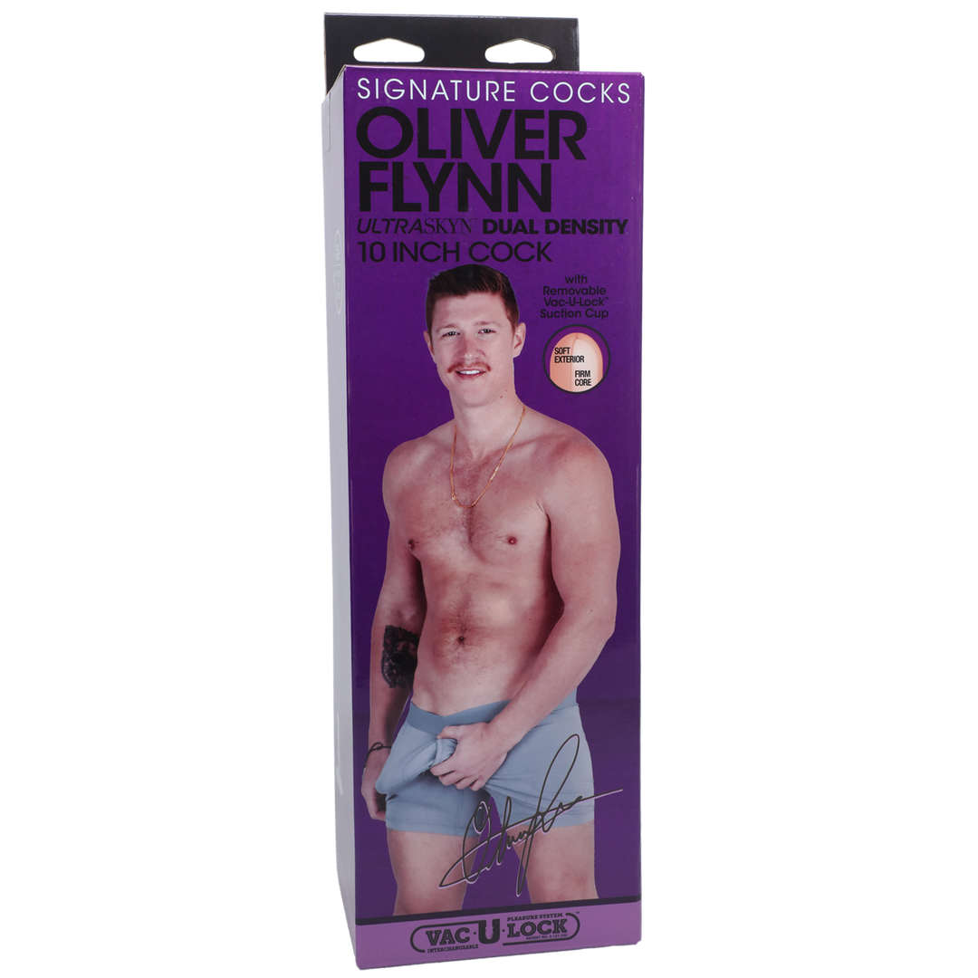 Oliver Flynn - Dildo Réaliste ULTRASKYN - 10 / 25 cm - Vanille