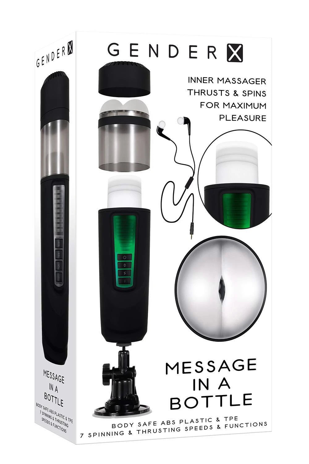 Masturbatore Message 7 velocità – ricaricabile | Gender X