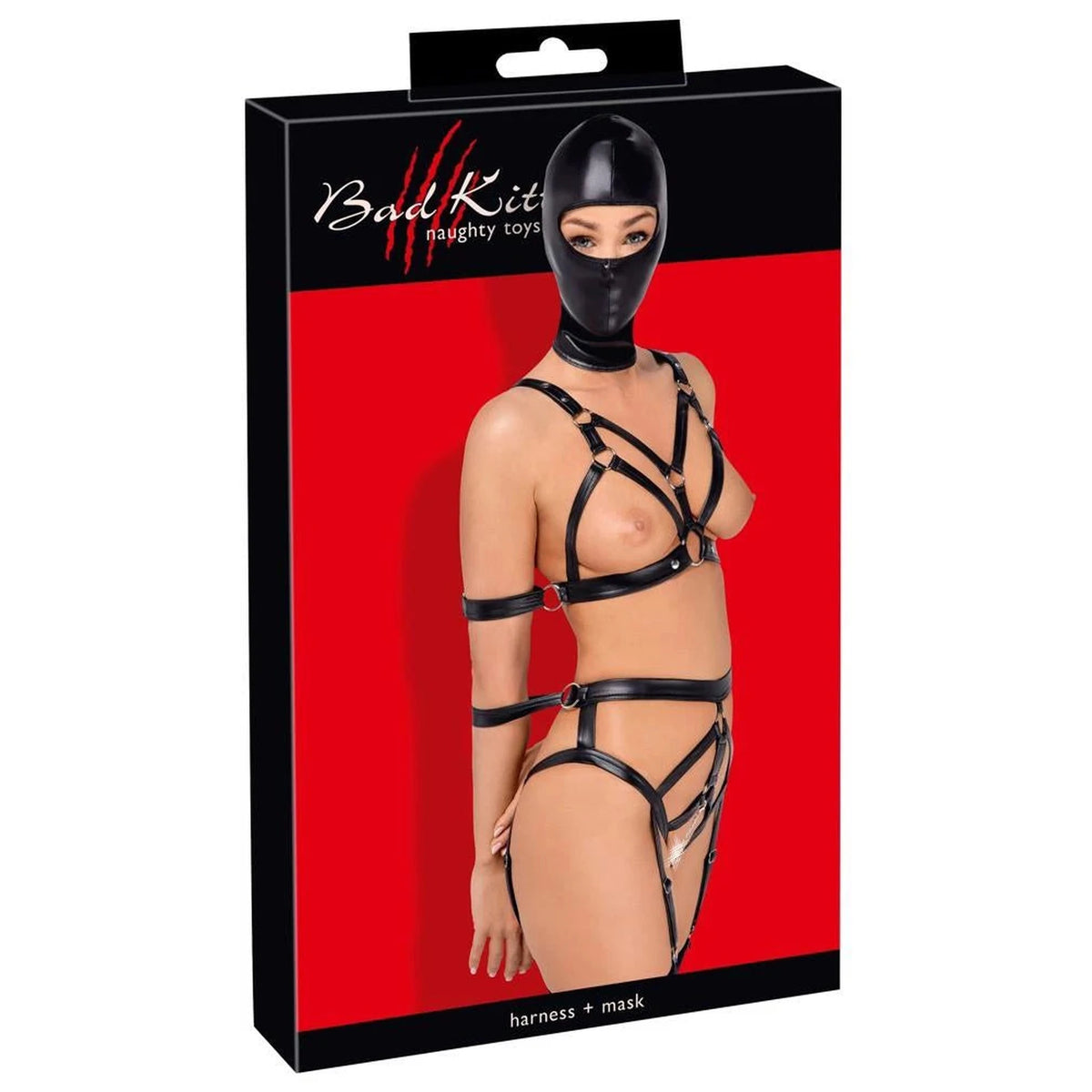 Completino – aperto, con reggicalze, nero 24804921031 | Bad Kitty