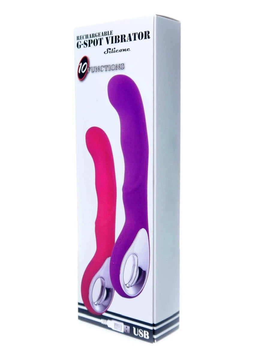 Vibromasseur point G 10 fonctions – rechargeable, fuchsia | Favorites