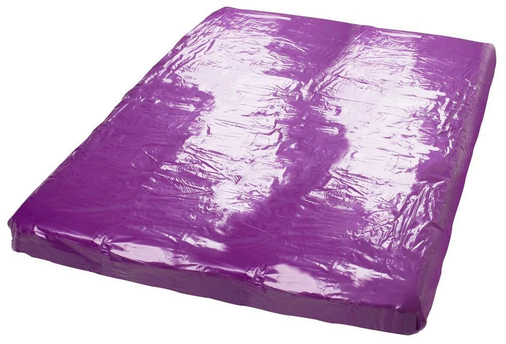 Accessorio BDSM Bed Sheet – wetlook, viola | fetish Collection