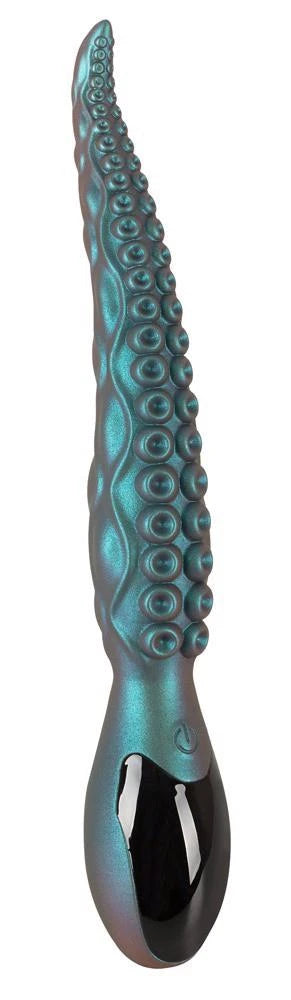 Vibrador clásico Octo 9 funciones – recargable, turquesa | Beasty Cocks
