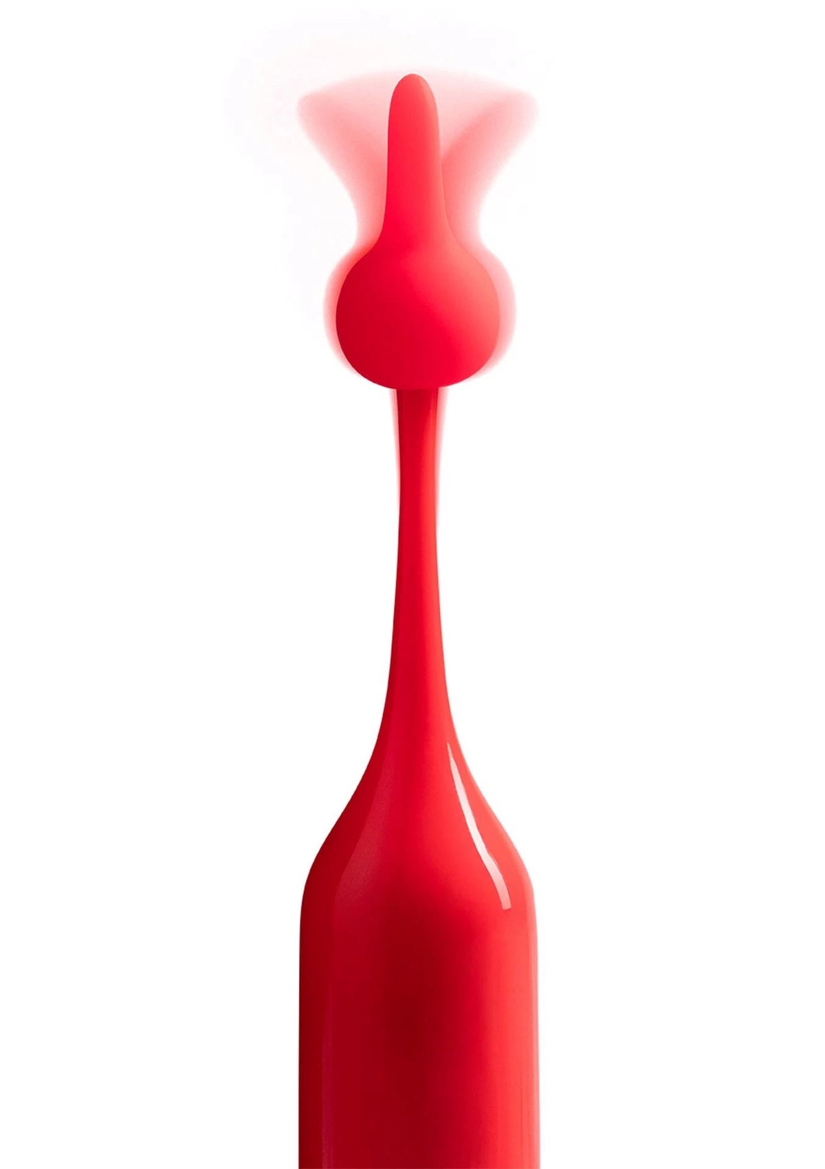 Mini vibratore Pop 6 funzioni – ricaricabile, rosso | ROMP