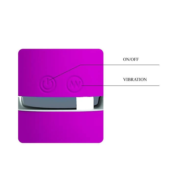 Vibratore punto G Cvelyn 30 funzioni – fucsia | Pretty Love