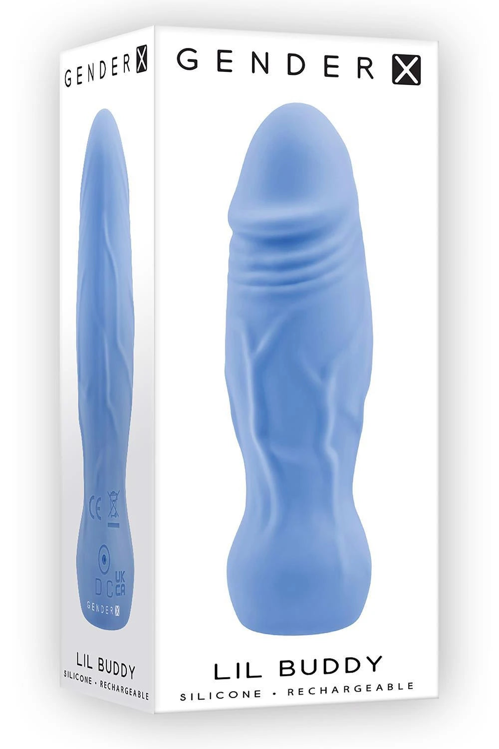 Vibratore realistico LIL Buddy 7.6 cm – ricaricabile | Gender X