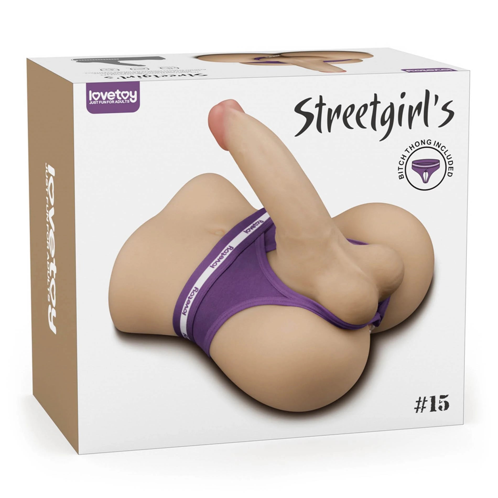 Streetgirl #15 avec gode flexible