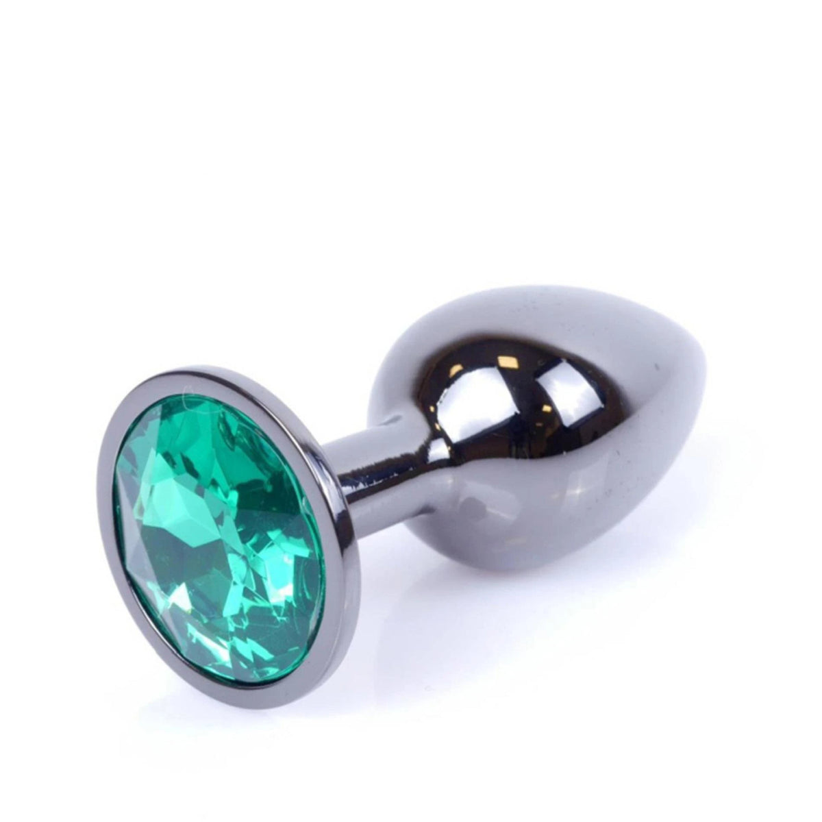 Butt plug – jewelled, green 64-00033ML | MyLove Toys