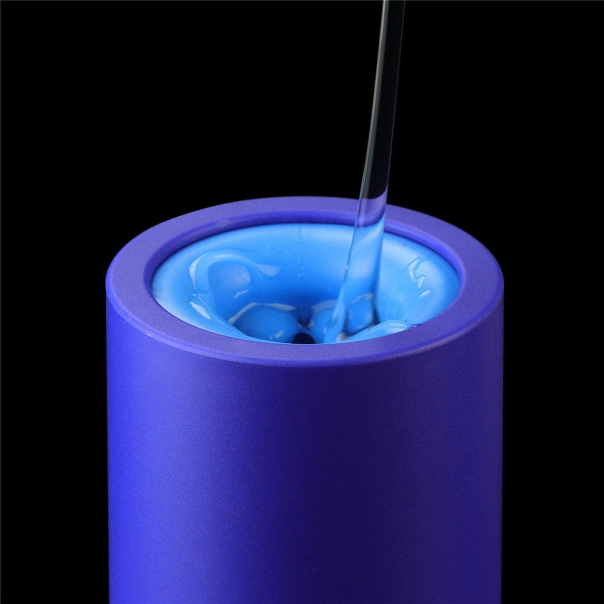 Masturbatore Sensual Discreet Blow Job 19 cm – vibrante, blu | Lovetoy