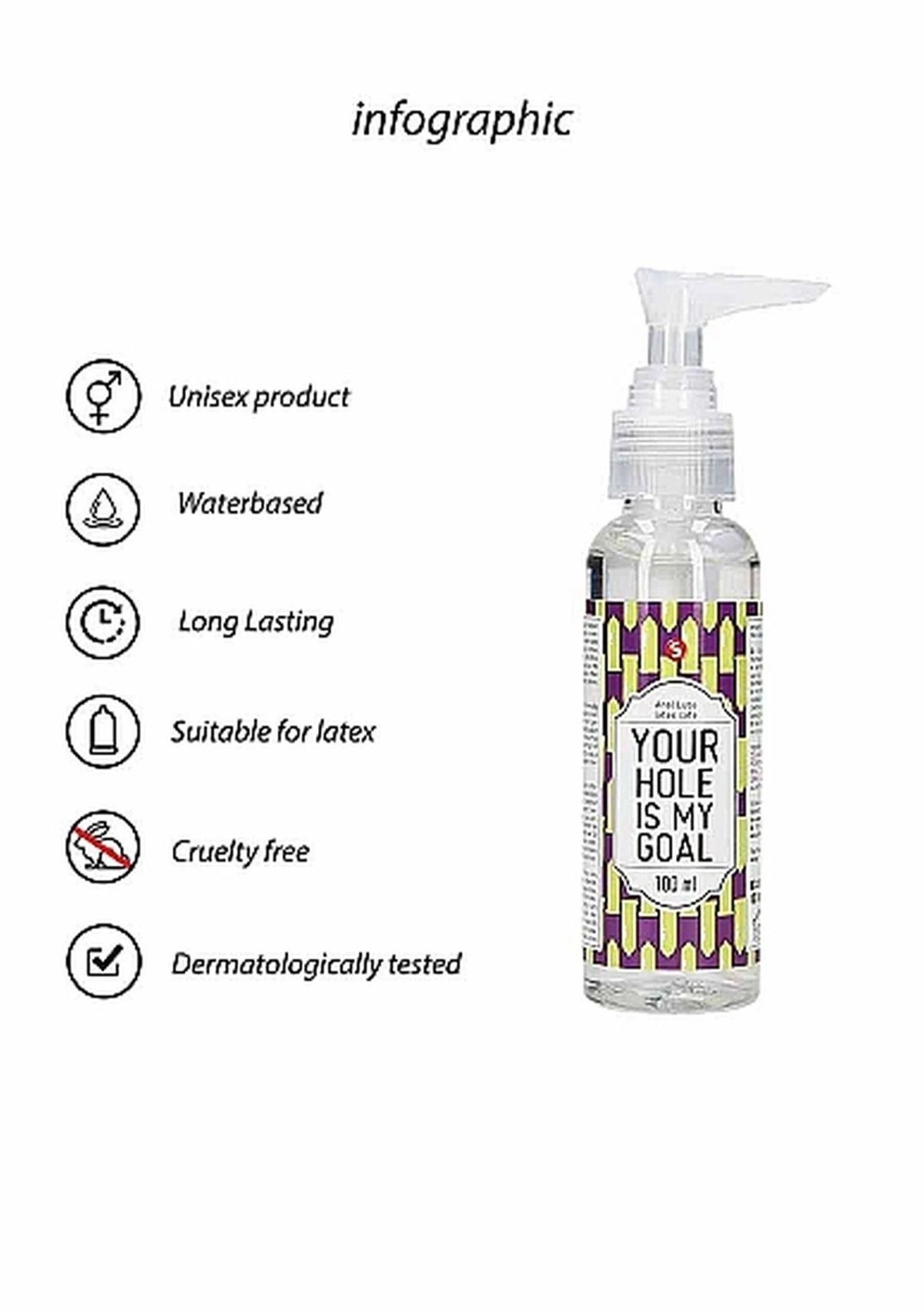 Lubrificante Hole Is My Goal 100 ml – anale | S-Line