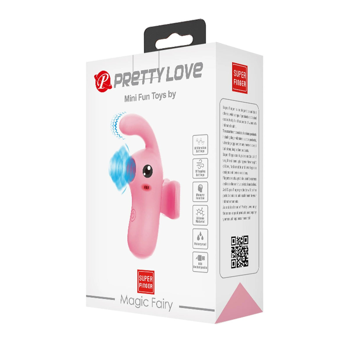 Stimolatore clitorideo Magic Fairy 10 tapping Memory 10 funzioni | Pretty Love