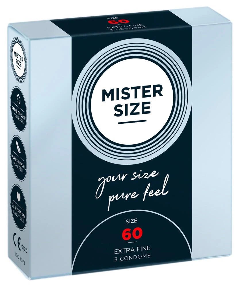 Mister Size 60 mm lot de 3