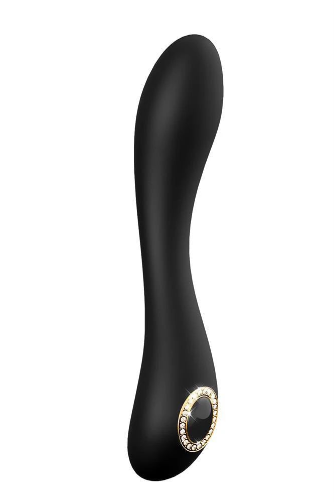 Vibratore classico Prestige Natasha 3 velocità – ricaricabile, nero | Dream Toys