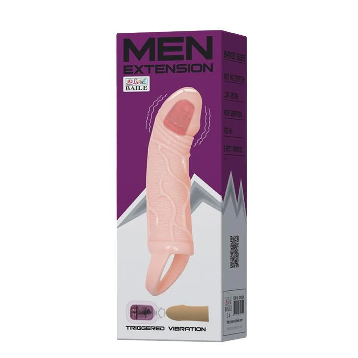 Guaina per il pene – vibrante, nude BI-026210A | Baile
