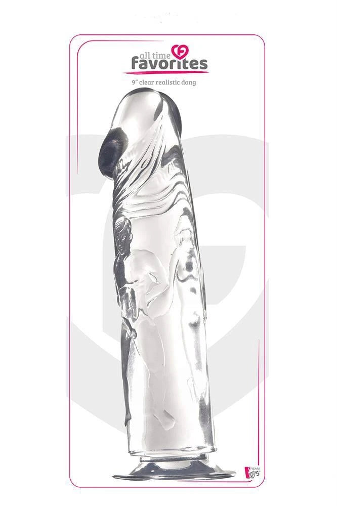 LES INDÉMODABLES BITE EN PLASTIQUE TRANSPARENT DE 22,86 CM