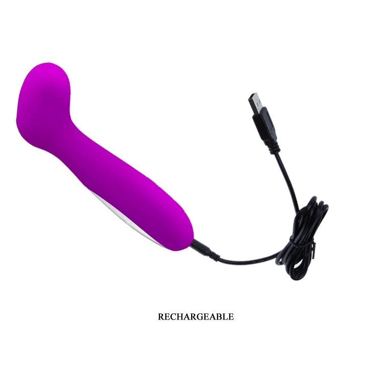 Vibromasseur point G Hiram 30 fonctions – rechargeable, fuchsia | Pretty Love