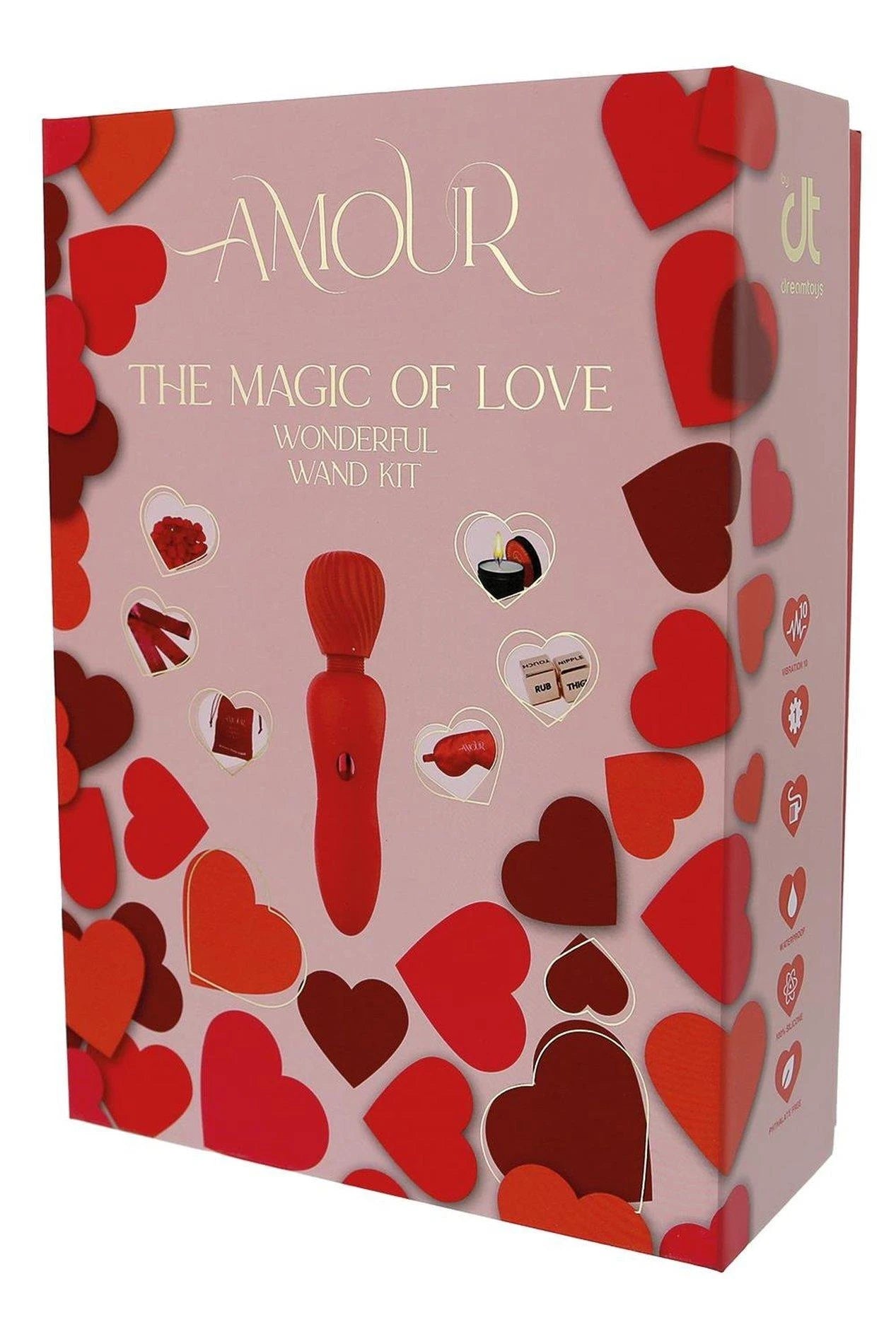 AMOUR LA MAGIE DE L'AMOUR MERVEILLEUX KIT DE BAGUETTES